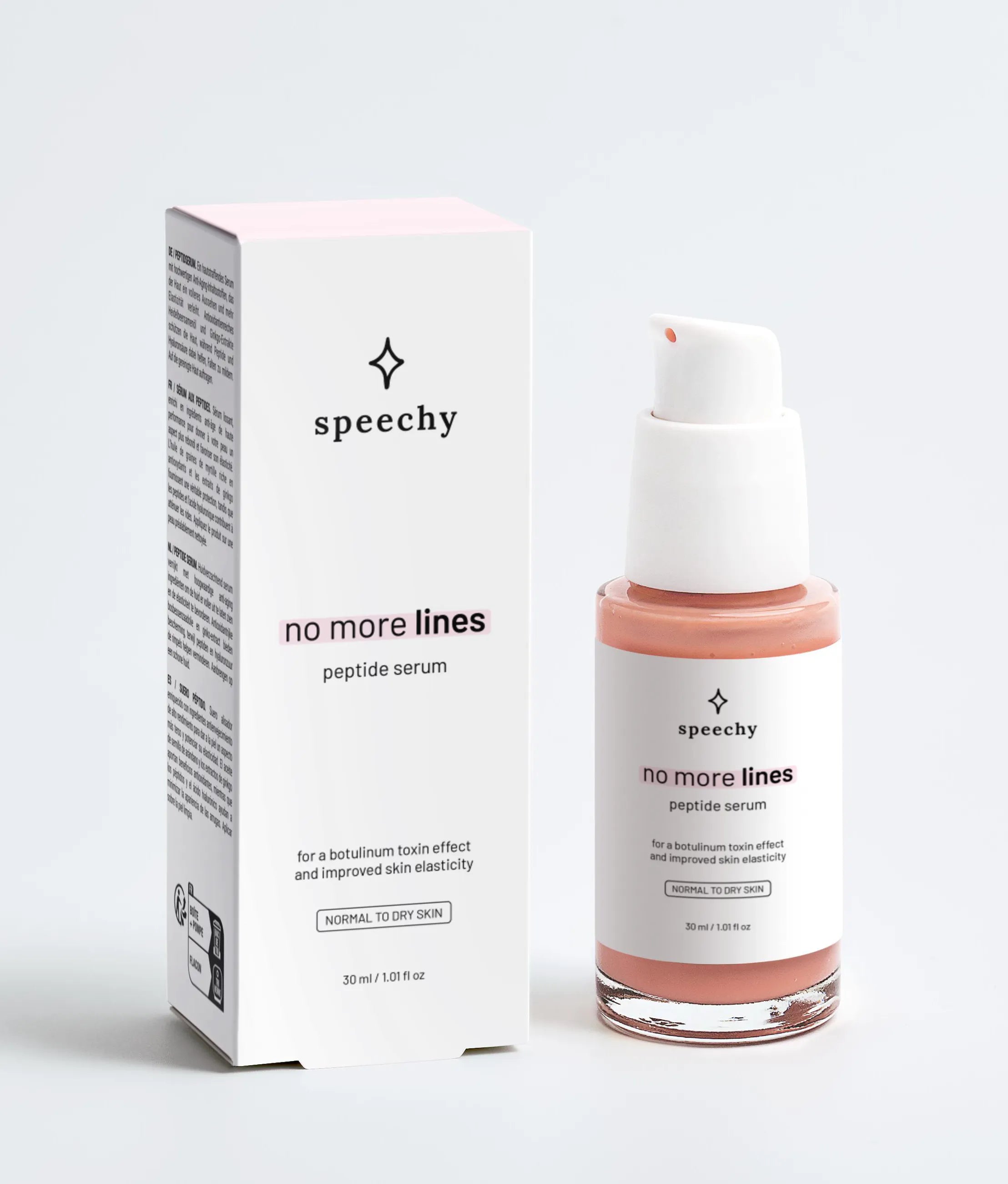 no more lines - peptide serum